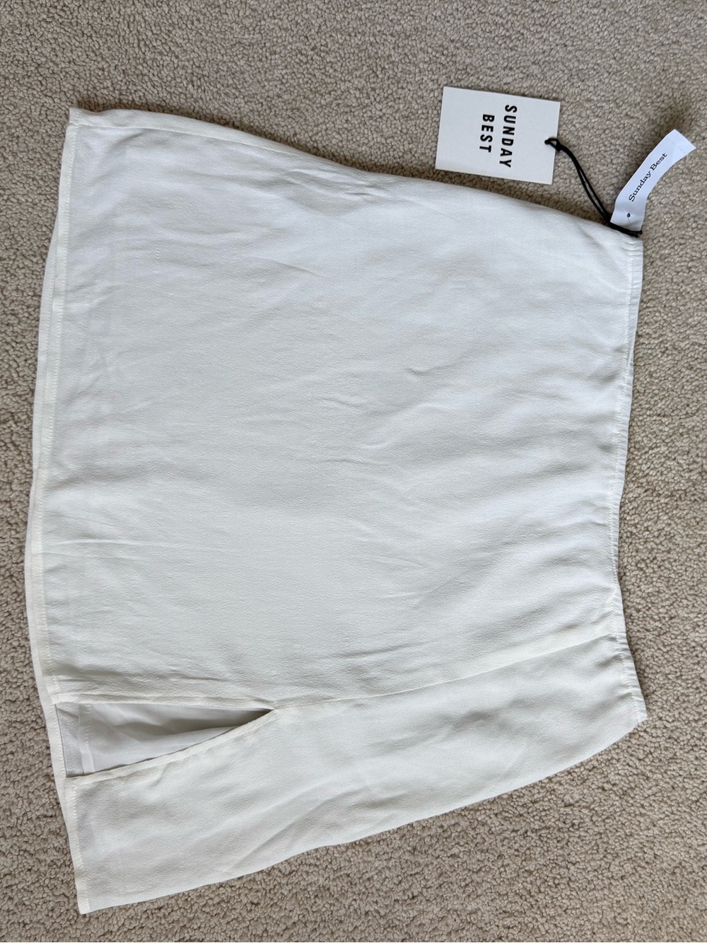 Sunday Best Tatiana Off White Mini Skirt
